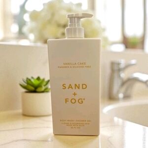 NEW Sand & Fog Vanilla Cake Body Wash / Shower Gel ~ 32 Oz